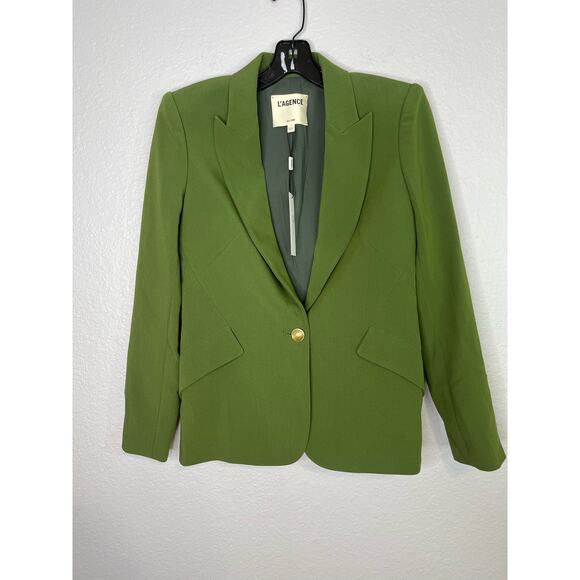 L'Agence Chamberlain One Button Blazer